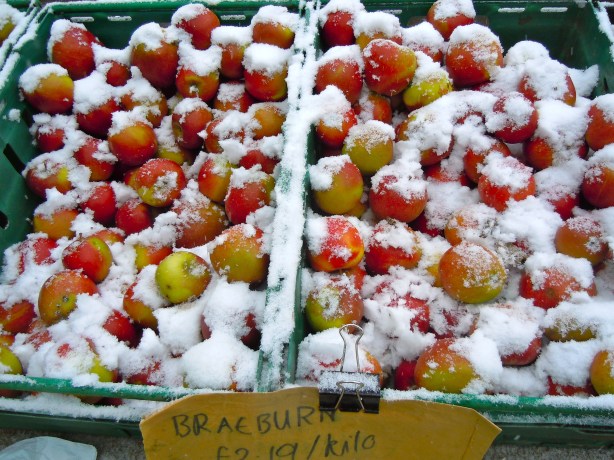 Marylebone Farmers' Market, London.