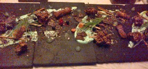 Forest floor pudding.